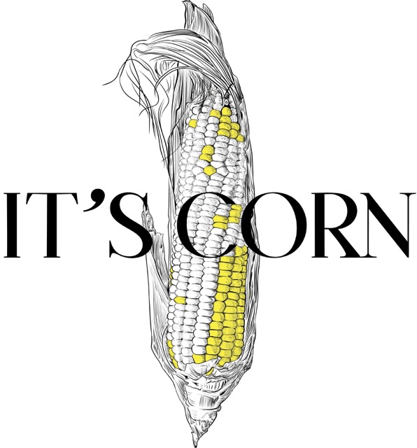 its corn print til genser og t-skjorte for barn og voksne