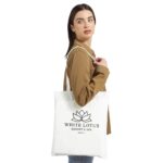 White lotus spa totebag kult handlenett fra serien white lotus.