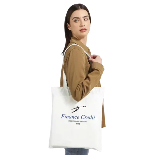 Finance credit skandalen totebag merch.