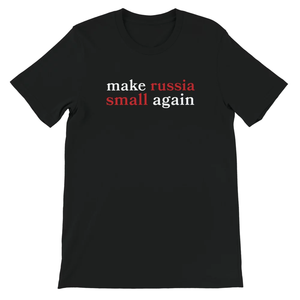 Make russia small again t-shirt male mann